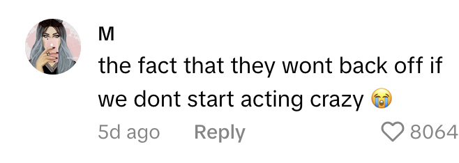 TikTok comment